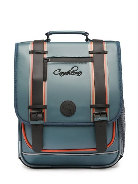Caméléon VIW-SD39 - POLYESTER RECYCLÉ - B sac à dos vintage north 2 compartiments cartable-scolaire