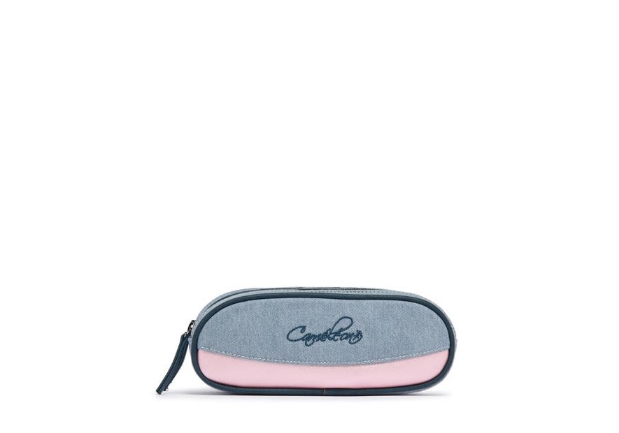 Caméléon VIG-TROU - POLYESTER RECYCLÉ - J trousse enfant 2 compartiments vintage fantasy cartable Scolaire