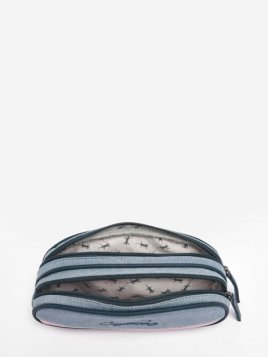Caméléon VIG-TROU - POLYESTER RECYCLÉ - J trousse enfant 2 compartiments vintage fantasy cartable Scolaire