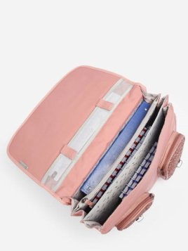 Caméléon VIG-CA35 - POLYESTER RECYCLÉ - G cartable enfant 2 compartiments vintage fantasy cartable Scolaire