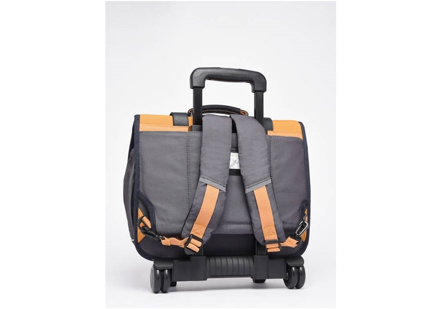 Caméléon VIB-CR38 - POLYESTER - YELLOW BA cartable à roulettes 2 compartiments vintage urban cartable Scolaire