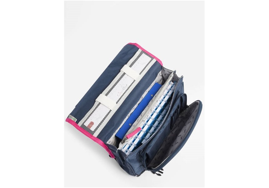 Caméléon BAS-CA35 - POLYESTER - NAVY RAIN cartable enfant 2 compartiments actual cartable Scolaire