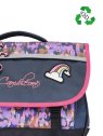 Caméléon BAS-CA35 - POLYESTER - NAVY RAIN cartable enfant 2 compartiments actual cartables-enfant