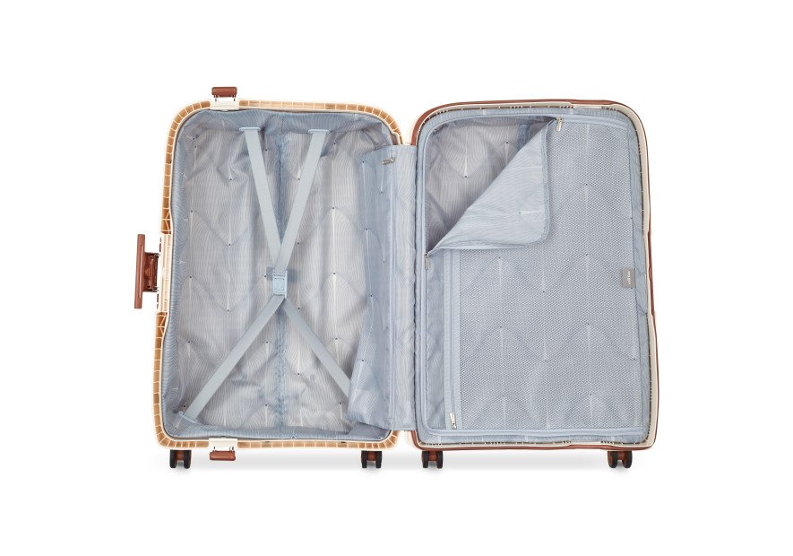Delsey 3844820 - POLYPROPYLÈNE - ANGORA MONCEY - VALISE TROLLEY 4 DOUBLES ROUES 69 CM Valises