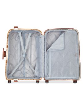 Delsey 3844820 - POLYPROPYLÈNE - ANGORA MONCEY - VALISE TROLLEY 4 DOUBLES ROUES 69 CM Valises