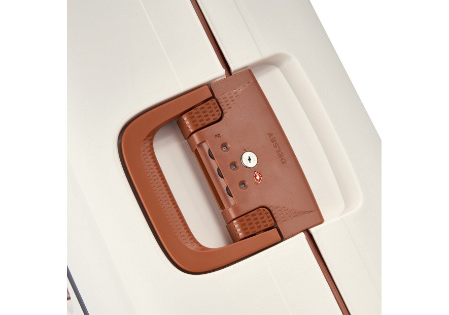 Delsey 3844820 - POLYPROPYLÈNE - ANGORA MONCEY - VALISE TROLLEY 4 DOUBLES ROUES 69 CM Valises