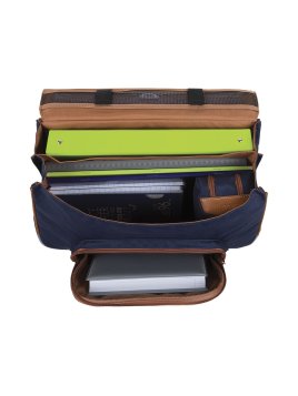 Tann's 421 - POLYESTER RECYCLÉ - LOAN B CartableTrolley 38 cm cartable Scolaire