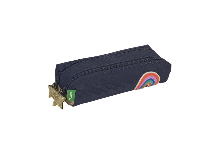 Tann's 123 - POLYESTER - LEILA BLEU tann/s - trousse double cartable Scolaire