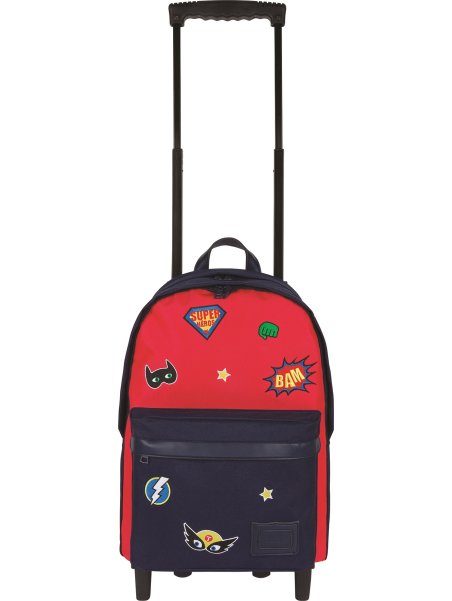Tann's 733 - POLYESTER RECYCLÉ - TRISTA tann's - sac à dos trolley cartable Scolaire