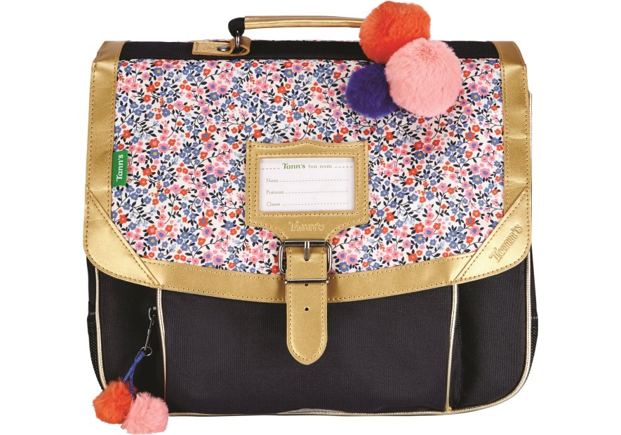 Tann's 352 - POLYESTER - FLEURS ANTONIA tann's cartable 35 cm cartable Scolaire