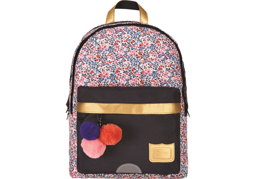 Tann's 632 - POLYESTER RECYCLÉ - FLEURS tann's sac à dos l alexa cartable Scolaire