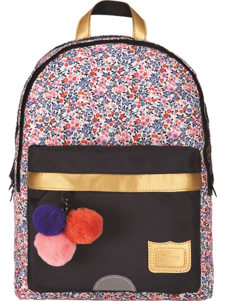 Tann's 632 - POLYESTER RECYCLÉ - FLEURS tann's sac à dos l alexa cartable Scolaire