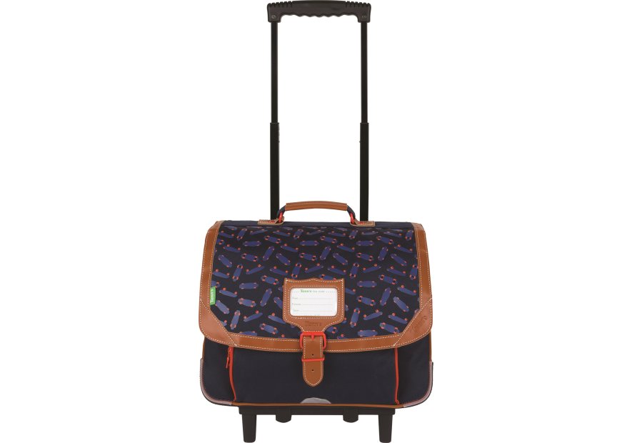 Tann's 422 - POLYESTER - PABLO BLEU Cartable Trolley 38 cm cartable Scolaire