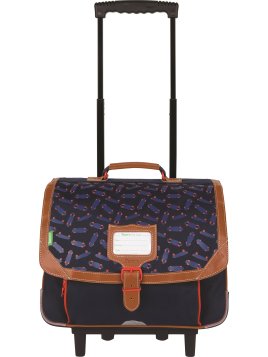 Tann's 422 - POLYESTER - PABLO BLEU Cartable Trolley 38 cm cartable Scolaire