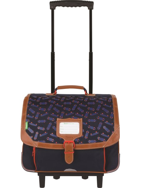 Tann's 422 - POLYESTER - PABLO BLEU Cartable Trolley 38 cm cartable Scolaire