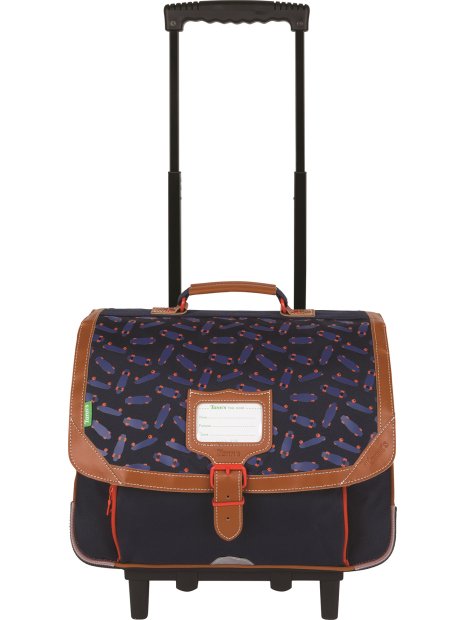 Tann's 422 - POLYESTER - PABLO BLEU Cartable Trolley 38 cm cartables-enfant
