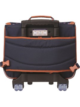 Tann's 422 - POLYESTER - PABLO BLEU Cartable Trolley 38 cm cartable Scolaire