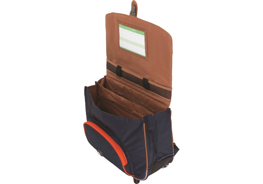 Tann's 422 - POLYESTER - PABLO BLEU Cartable Trolley 38 cm cartable Scolaire