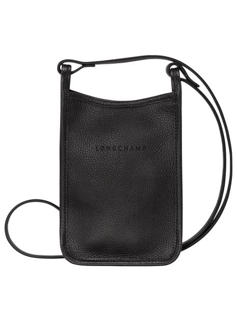Longchamp 34200/021 - CUIR DE VACHETTE - N longchamp - le foulonné - étui téléphone sacs-a-mains
