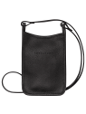 Longchamp 34200/021 - CUIR DE VACHETTE - N longchamp - le foulonné - étui téléphone sacs-a-mains