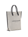 Longchamp 10211/HSG - COTON ET CUIR - ÉCRU longchamp - essentiel toile - cabas hauteur sac-business