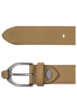 Longchamp 40070/HCV - CUIR DE VEAU - TABAC longchamp - 3d - ceinture femme Ceinture femme