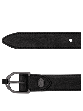 Longchamp 40078/HCV - CUIR DE VEAU - NOIR  longchamp - longchamp 3d - ceinture 25mm Ceintures