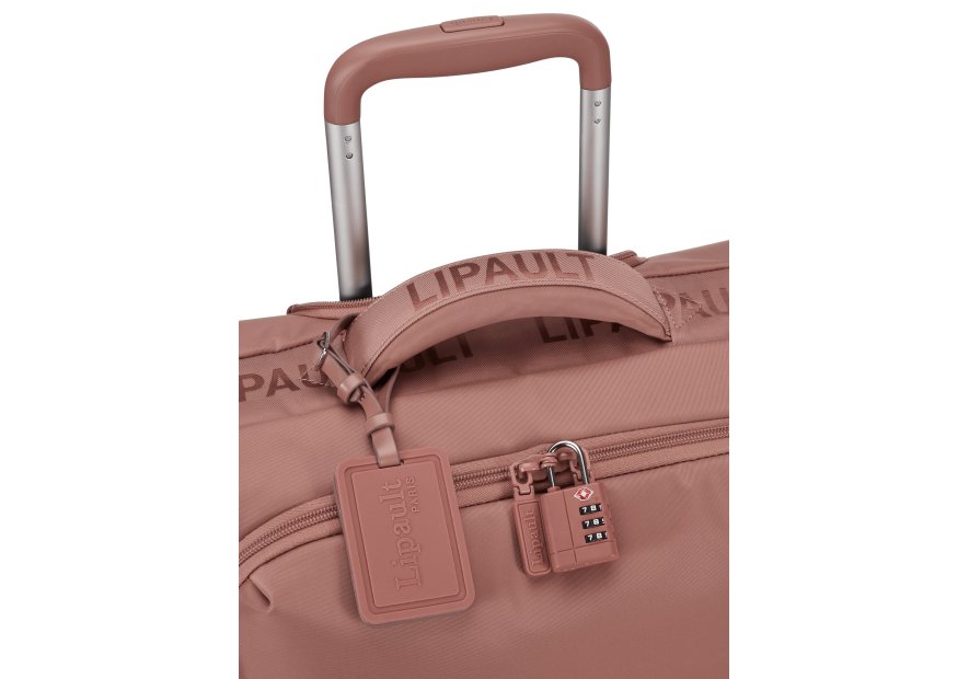 lipault 135890 - RECYCL PET POLYESTER -  valise cabine spinner 55 cm plume Valises