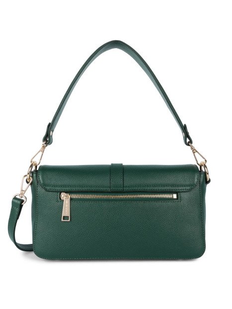 Lancaster 547-41 - CUIR DE VACHETTE - VERT Foulonné Milano - Petit sac trotteur Sac business