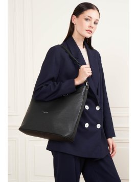 Lancaster 480-008 - CIUR DE VACHETTE - NOI sac besace grand modèle firenze lancaster Sac business