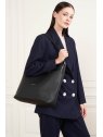 Lancaster 480-008 - CIUR DE VACHETTE - NOI sac besace grand modèle firenze lancaster sacs-a-mains