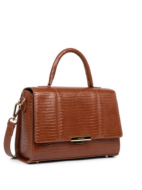 Lancaster 480-034 - CUIR DE VACHETTE - COG lancaster - exotic trinity - sac rabat l Sac business