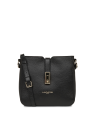 Lancaster 547-47 - CUIR DE VACHETTE - NOIR Foulonné Milano - Sac Trotteur sacs-a-mains