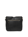 Lancaster 547-47 - CUIR DE VACHETTE - NOIR Foulonné Milano - Sac Trotteur sacs-a-mains