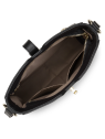 Lancaster 547-47 - CUIR DE VACHETTE - NOIR Foulonné Milano - Sac Trotteur sacs-a-mains