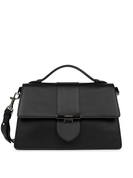 Lancaster 531-011 - CUIR DE VACHETTE - NOI porté main paris ily m lancaster sacs-a-mains