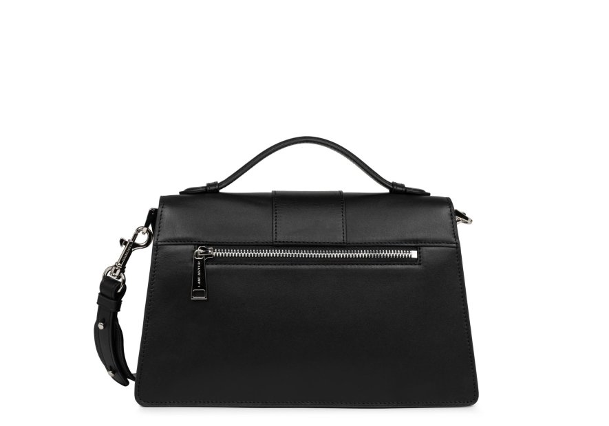 Lancaster 531-011 - CUIR DE VACHETTE - NOI porté main paris ily m lancaster Sac business