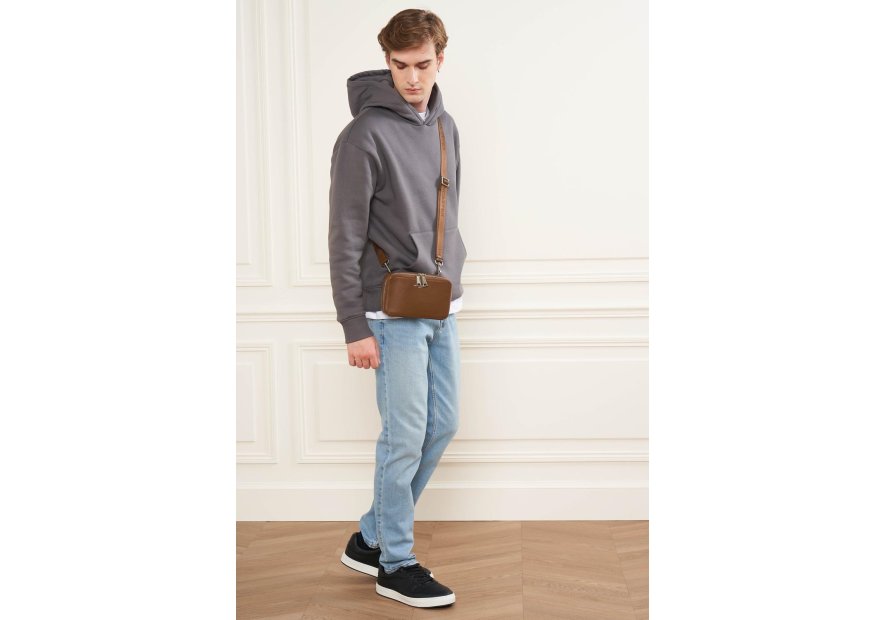 Lancaster 312-20 - CUIR DE VACHETTE - MARR lancaster - paris homme - sac horizontal Sac business