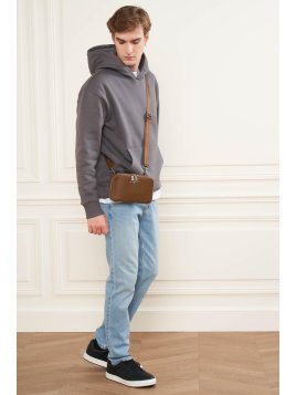 Lancaster 312-20 - CUIR DE VACHETTE - MARR lancaster - paris homme - sac horizontal Sac business
