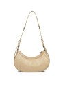 Lancaster 577-19 - CUIR DE VACHETTE - BEIG lancaster - rétro chouchou - besace banane s sac-business