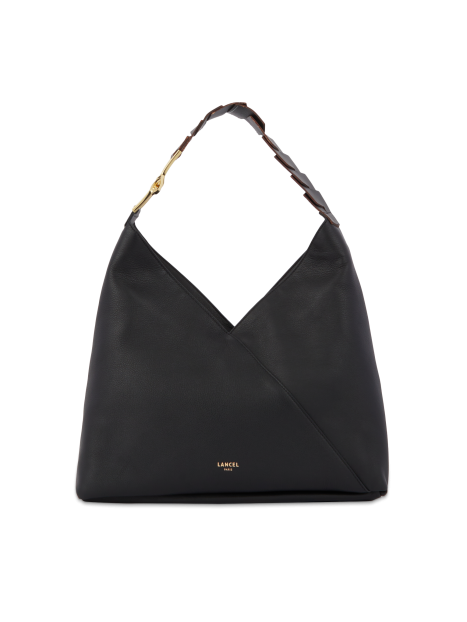 Lancel A12510 - CUIR DE VACHETTE - NOIR sac hobo besace pagode lancel Sac business