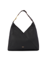 Lancel A12510 - CUIR DE VACHETTE - NOIR sac hobo besace pagode lancel sac-business