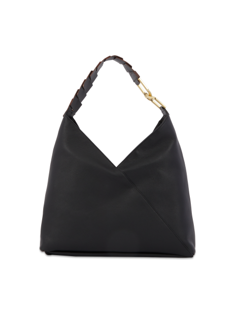 Lancel A12510 - CUIR DE VACHETTE - NOIR sac hobo besace pagode lancel Sac business