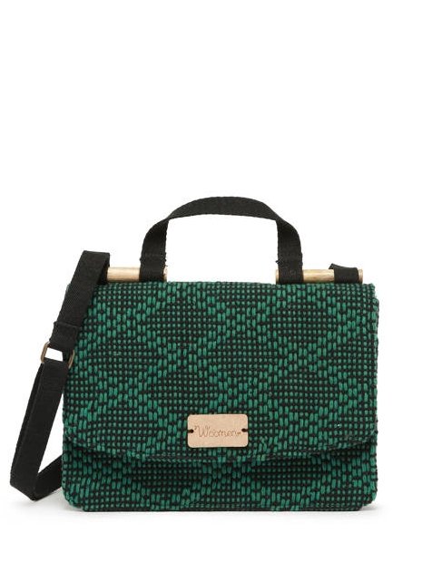 Woomen WOEI21 - COTON - GREEN woomen - oeillet - sac rabat s sacs-a-mains