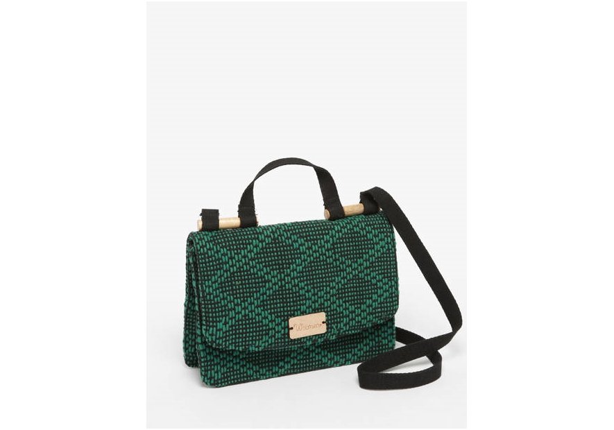 Woomen WOEI21 - COTON - GREEN woomen - oeillet - sac rabat s Sac business