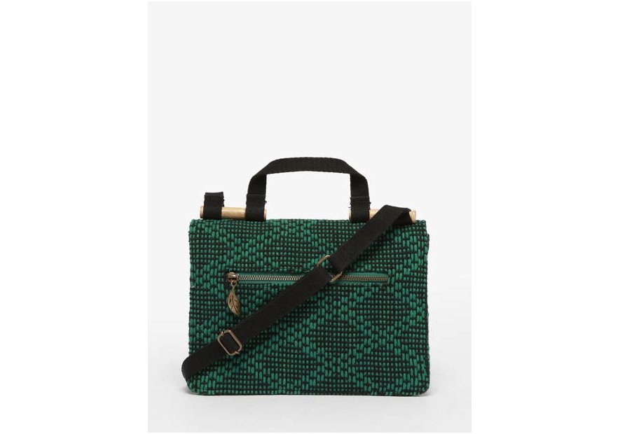 Woomen WOEI21 - COTON - GREEN woomen - oeillet - sac rabat s Sac business