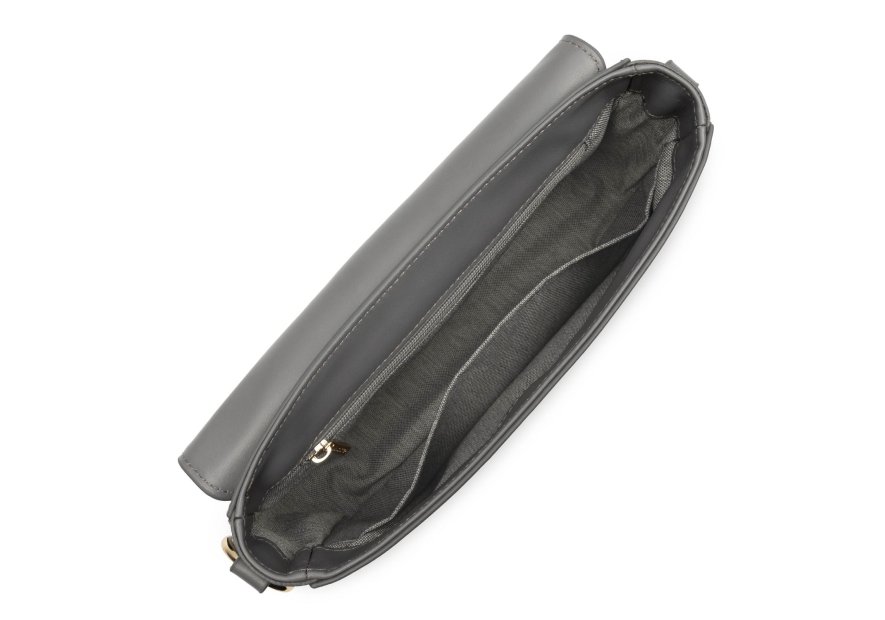 Lancaster 531-004 - CUIR DE VACHETTE - GRI lancaster-paris médaille-sac baguette Sac business