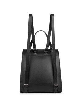 Lancaster 438-005 - CUIR DE VACHETTE - NOI lancaster- sierra- sac à dos Sac business