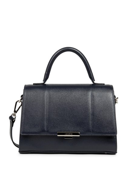 Lancaster 480-036 - CUIR DE VACHETTE - BLE lancaster- sésame trinity- trotteur à rabat Sac business
