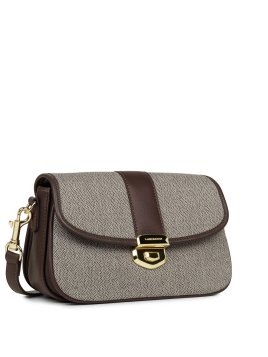 Lancaster 531-023 - CUIR DE VACHETTE/LAINE lancaster-chevron fia-sac a rabat l Sac business
